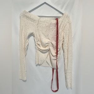 coucoo asymmetric one shoulder top